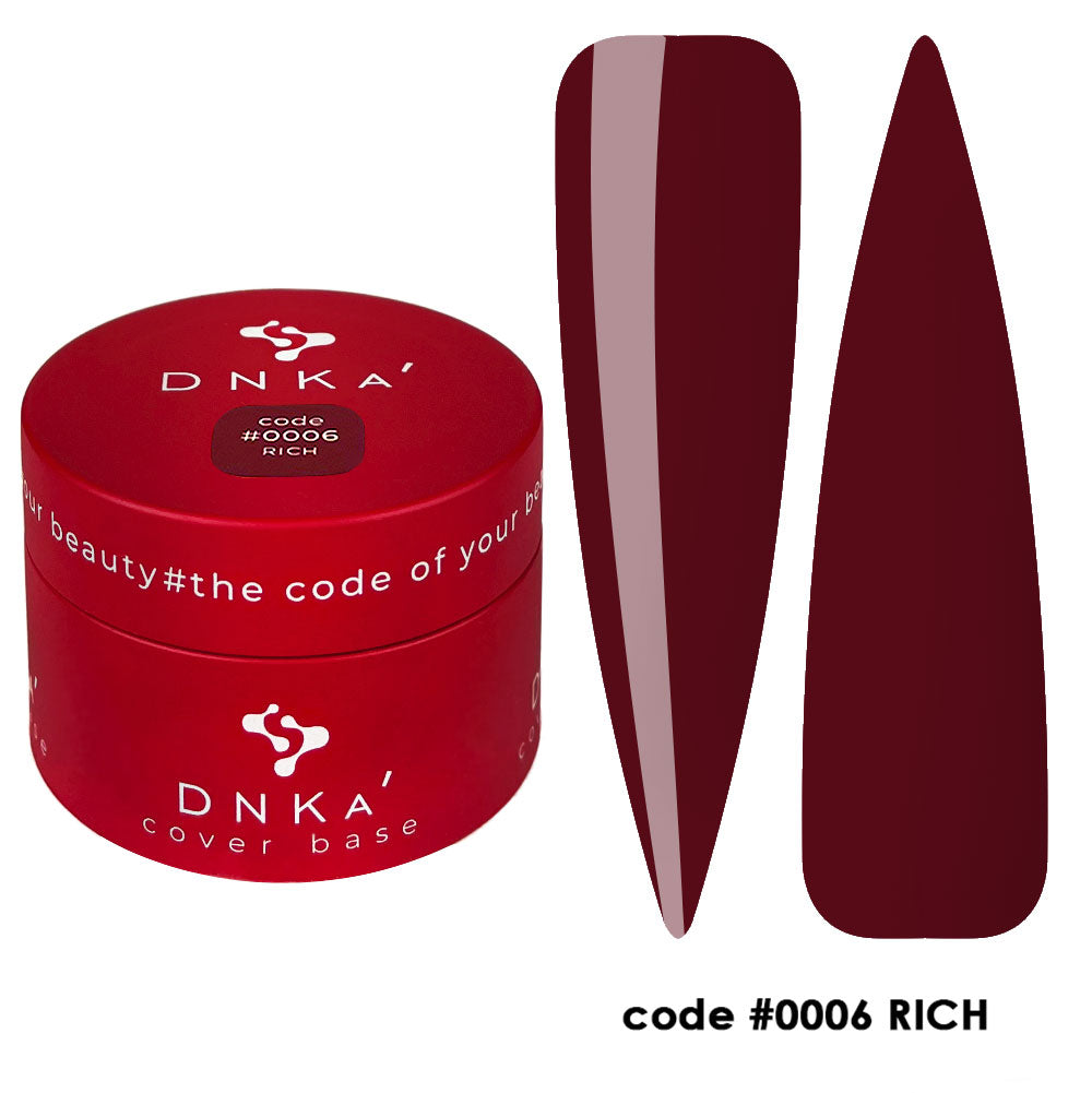 Камуфляжная база DNKa Cover Base #0006 Rich, 30 мл