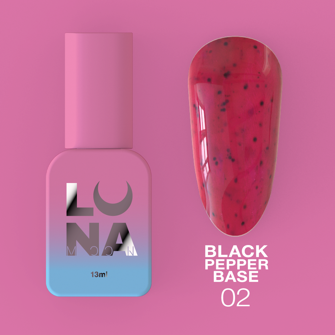 Камуфляжная база LunaMoon Black Pepper Base No. 3, 13 мл