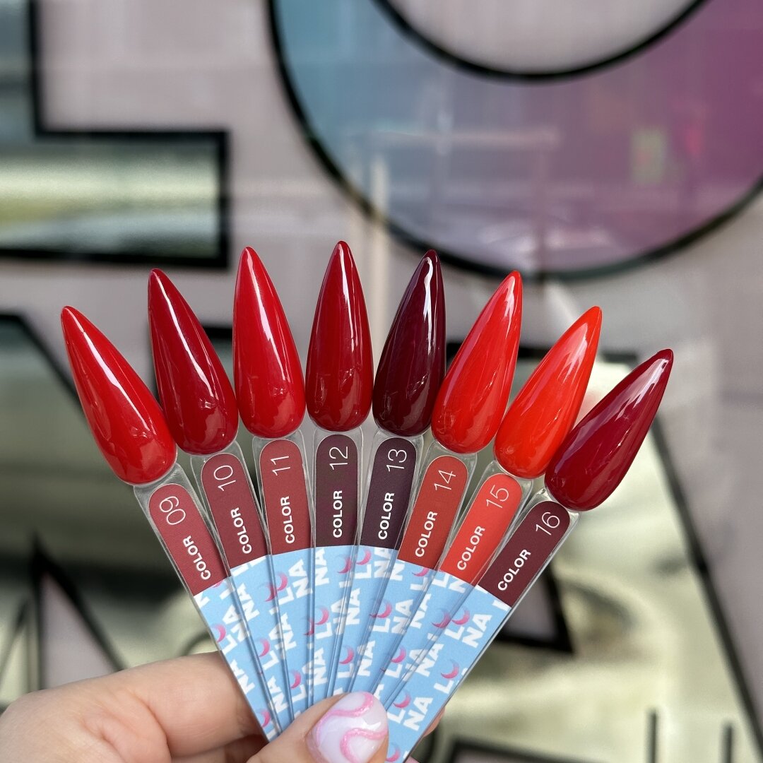 Гель-лак LunaMoon Color No. 09 красное яблоко, 13 мл
