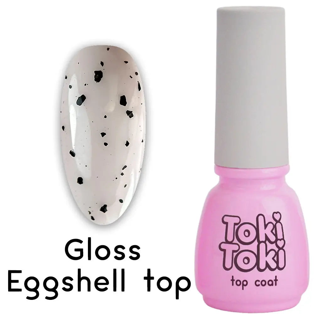 Топ без липкого слоя Toki-Toki Gloss Eggshell Top
