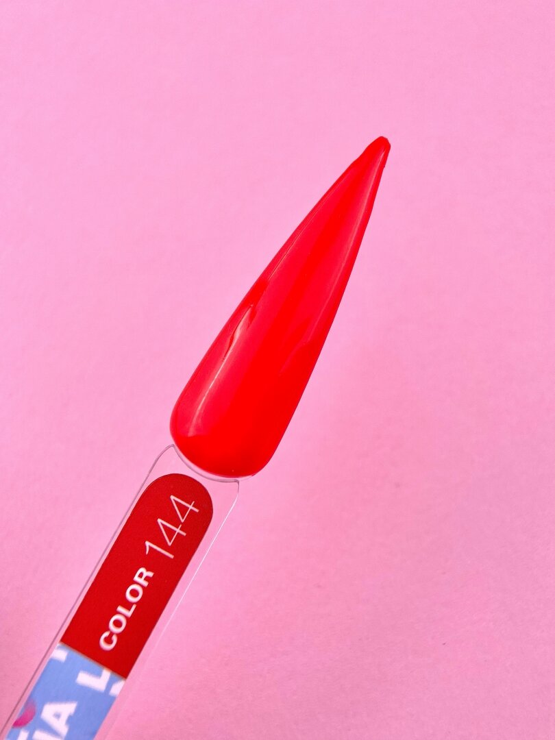 Гель-лак LunaMoon Color No. 144 красный, 13 мл