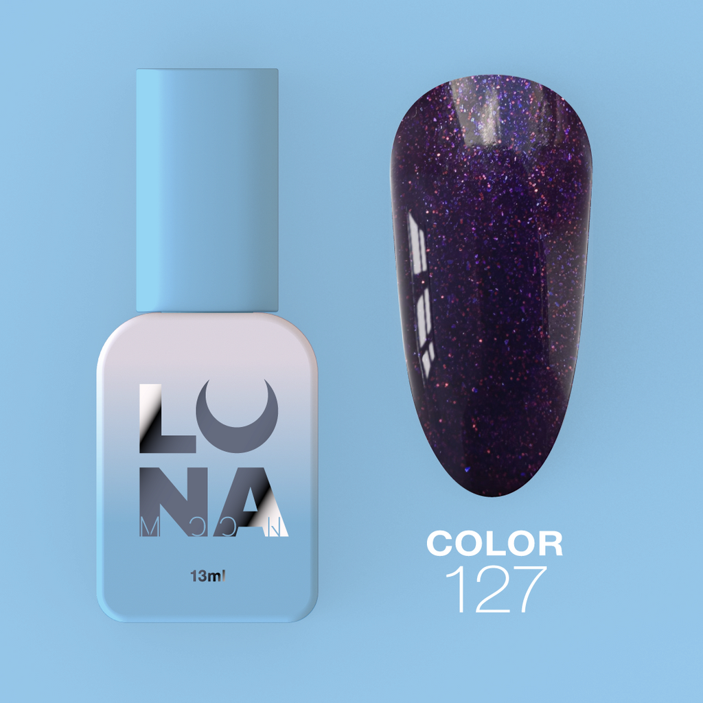 Гель-лак LunaMoon Color No. 127, 13 мл