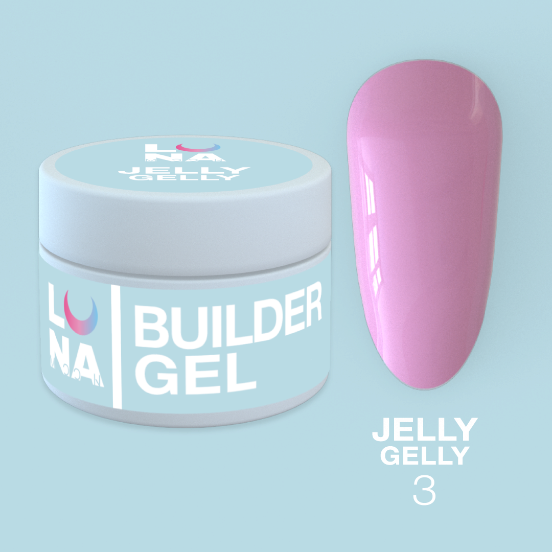 Гель-желе LunaMoon Jelly Gelly No. 3, 15 мл