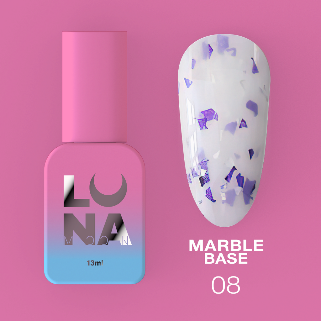 Камуфляжная база LunaMoon Marble Base No. 10, 13 мл