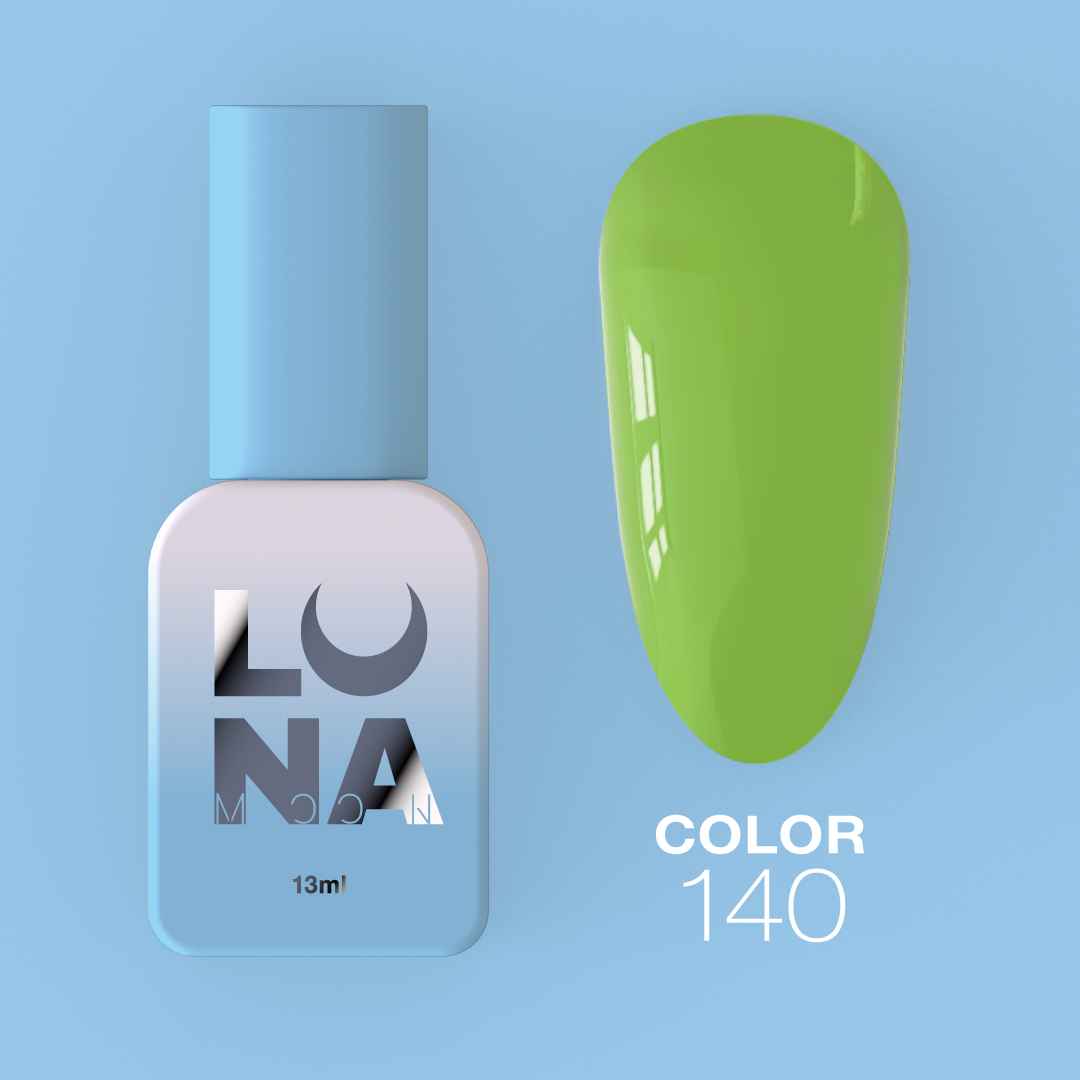 Гель-лак LunaMoon Color No. 140, 13 мл