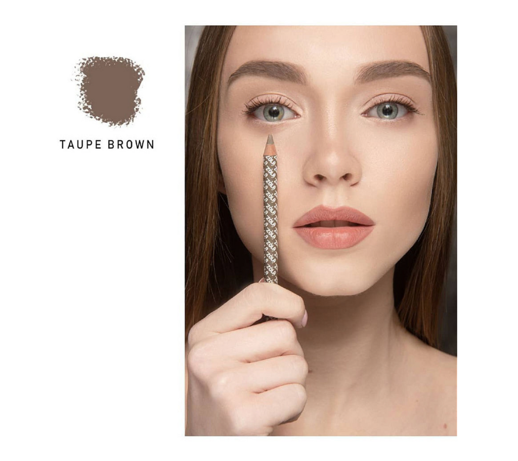 Powder eyebrow pencil ZOLA Powder Brow Pencil Taupe Brown light brown universal 1.19 g