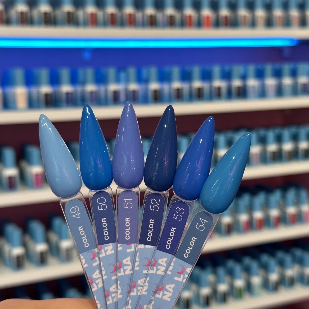 Гель-лак LunaMoon Color No. 50 синий, 13 мл