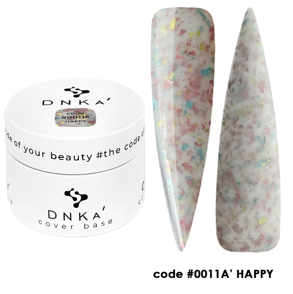 Камуфляжная база DNKa Cover Base #0011A' Happy, 30 мл