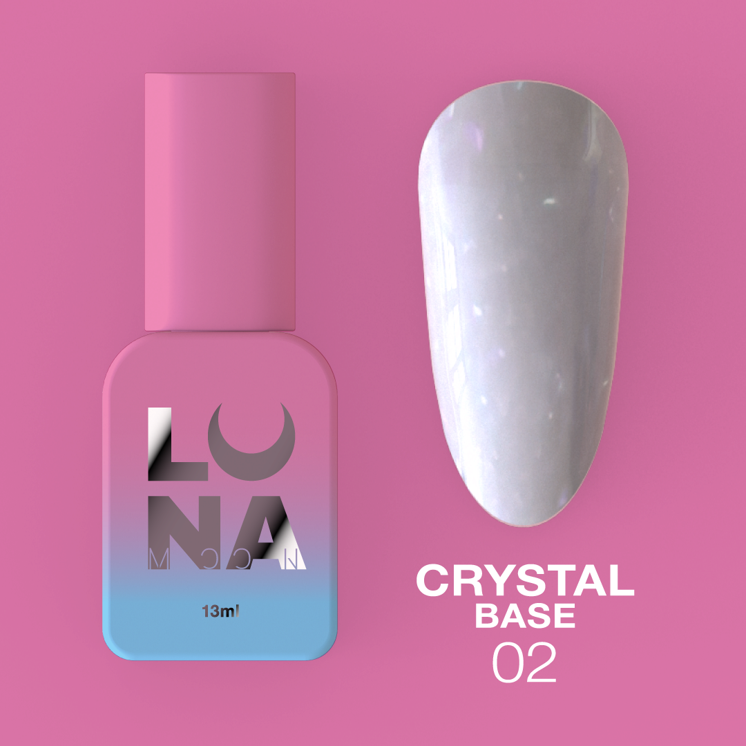 База LunaMoon Crystal Base No. 2, 13 мл (база для ногтей)