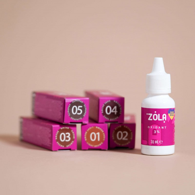 Окислитель ZOLA 3% Oxidant 30 мл (окислитель для бровей)