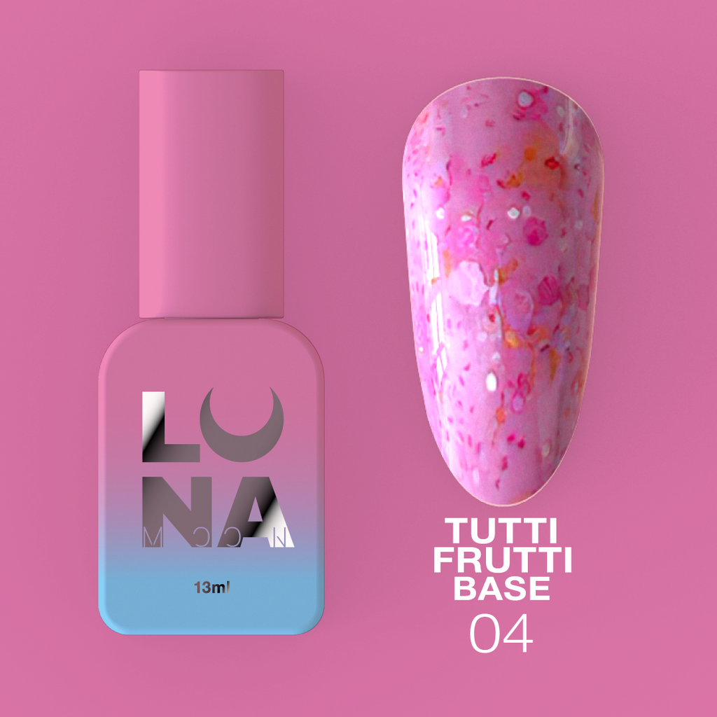 Камуфляжная база LunaMoon Tutti Frutti Base №4, 13 мл