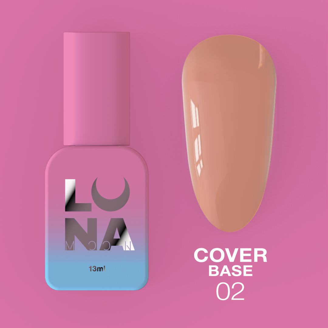Классическая база LunaMoon Cover Base No. 2, 13 мл