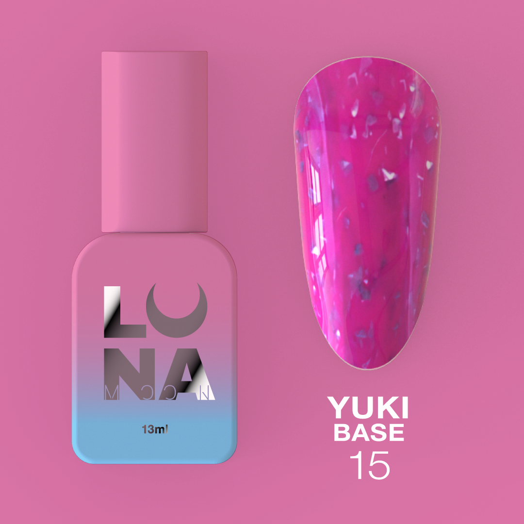 Камуфляжная база LunaMoon Yuki Base No. 15, 13 мл
