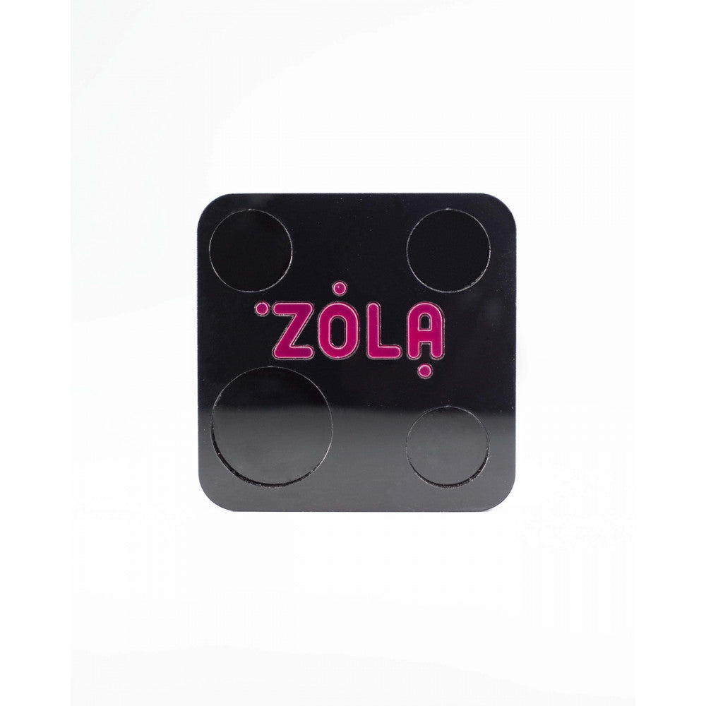 Палитра для смешивания ZOLA с 4 отделениями, черная