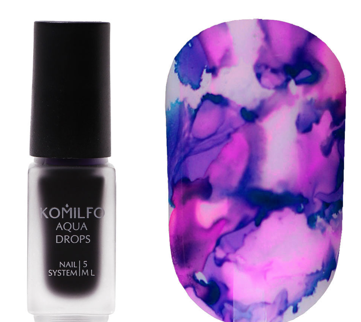 KOMILFO AQUA DROPS PURPLE №008, 5 мл