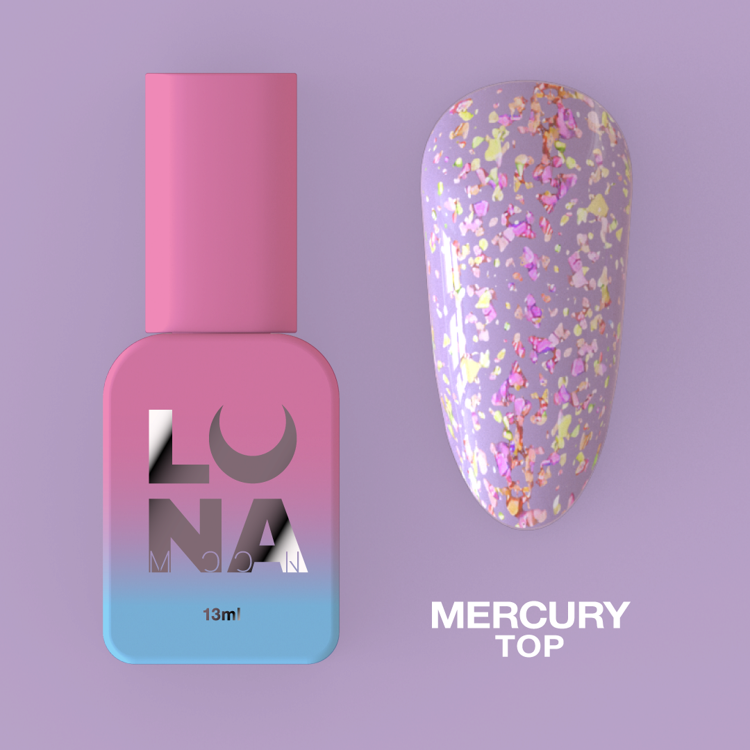 Топ LunaMoon Mercury, 13 лет (топ для ногтей)