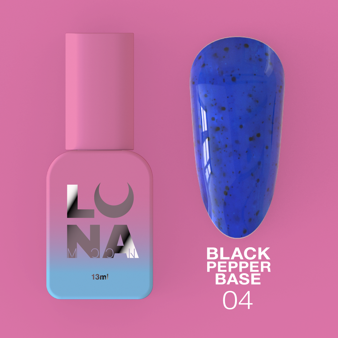 Камуфляжная база LunaMoon Black Pepper Base No. 4, 13 мл
