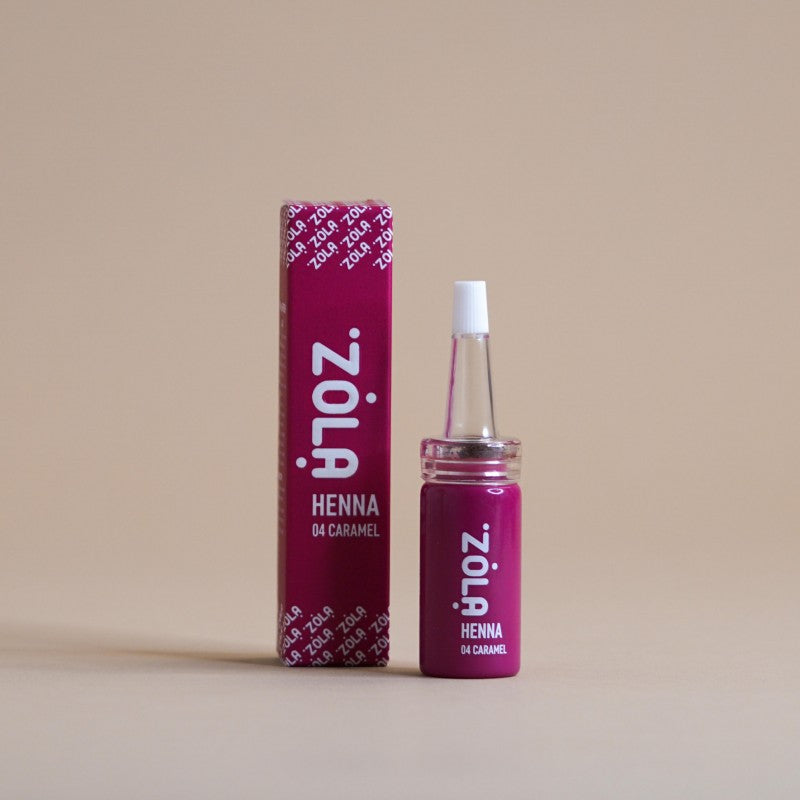 Хна для бровей ZOLA professional 04 Карамель, 10 г