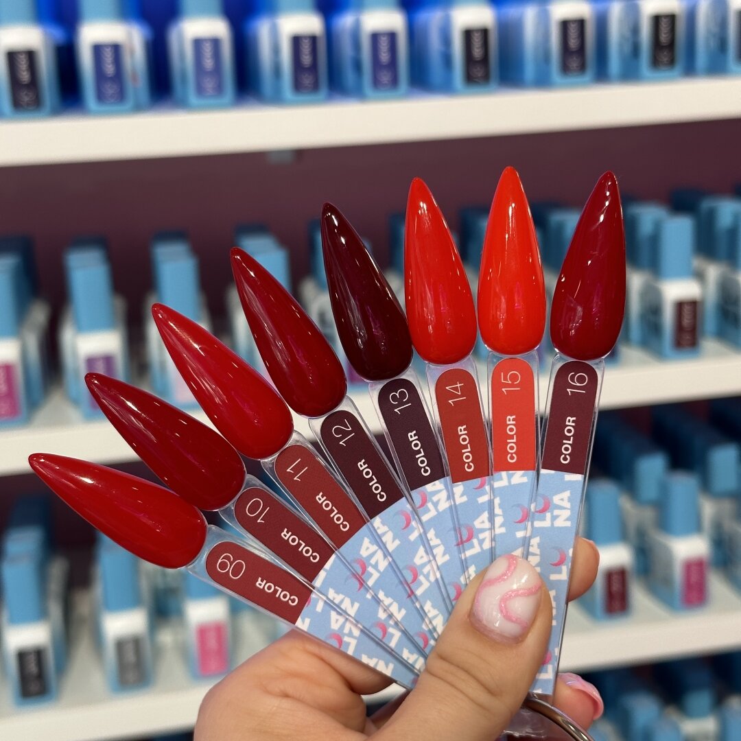 Гель-лак LunaMoon Color No. 12 светло-бордовый, 13 мл
