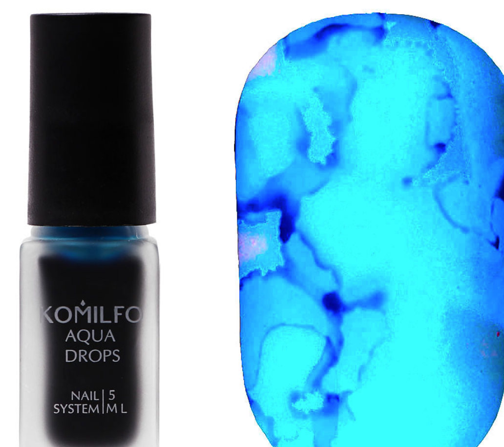 KOMILFO AQUA DROPS BLUE №009, 5 мл