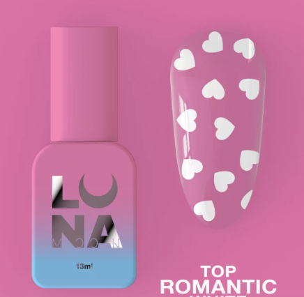 Топ для гель-лака Top Romantic White 13 мл