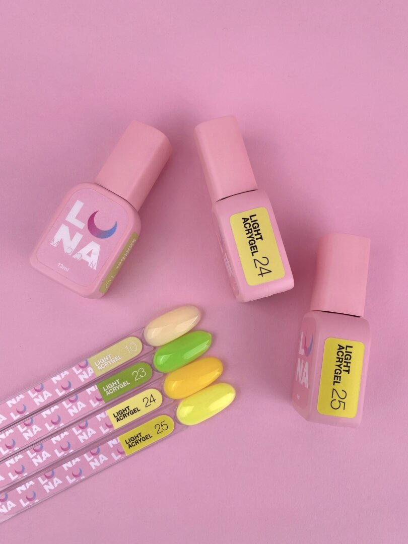 Жидкий гель LunaMoon Light Acrygel № 25, 13 мл