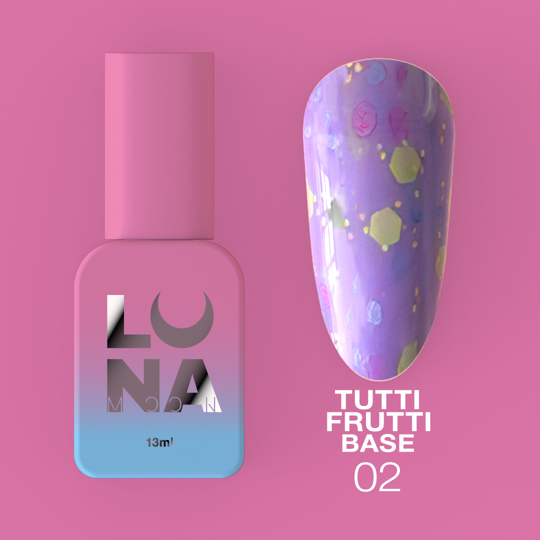 Камуфляжная база LunaMoon Tutti Frutti Base №2, 13 мл