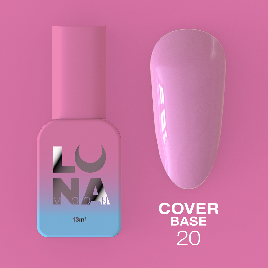 Классическая база LunaMoon Cover Base № 20, 13 мл