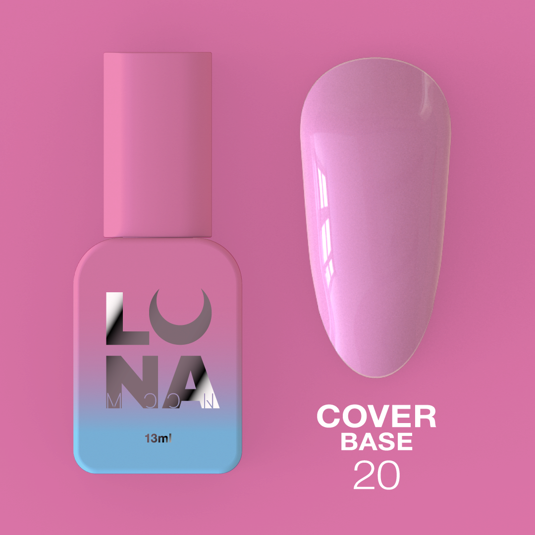 Классическая база LunaMoon Cover Base № 20, 13 мл