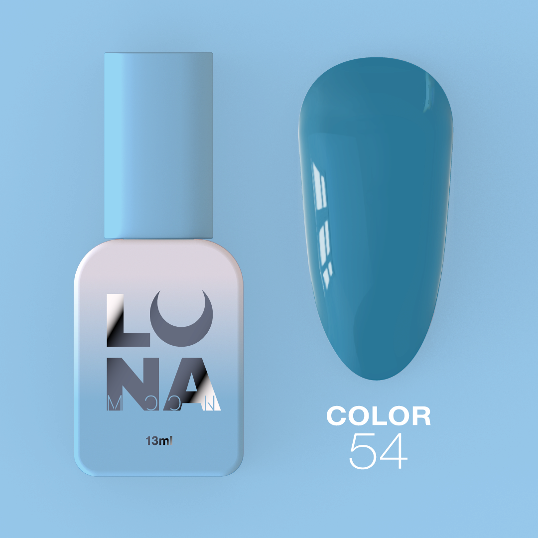 Гель-лак LunaMoon Color No. 54, 13 мл
