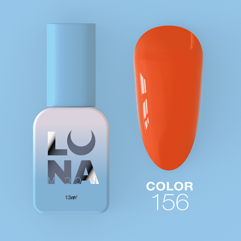Гель-лак LunaMoon Color No. 156 неоновый ярко-желтый-горячий, 13 мл