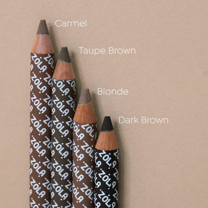 Пудровый карандаш для бровей ZOLA Powder Brow Pencil Blonde для блондинок и светло-русых волос 1,19 г
