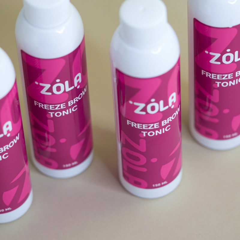 Охлаждающий тоник для бровей ZOLA Freeze brow tonic 150 мл