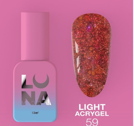 Жидкий гель-лак Light Acrygel No. 59 (гель для ногтей)
