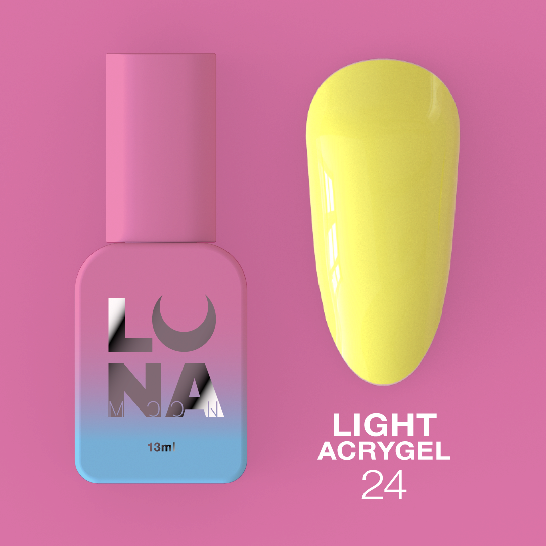 Жидкий гель LunaMoon Light Acrygel № 24, 13 мл