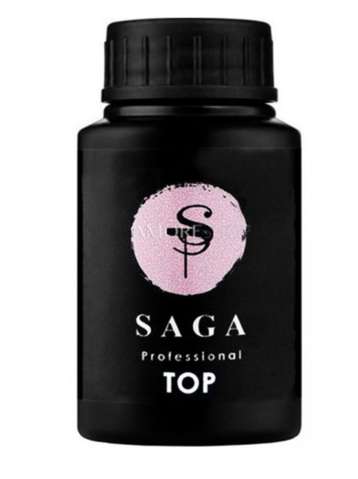 SAGA профессиональный топ без липкого слоя #ONE, 30 мл