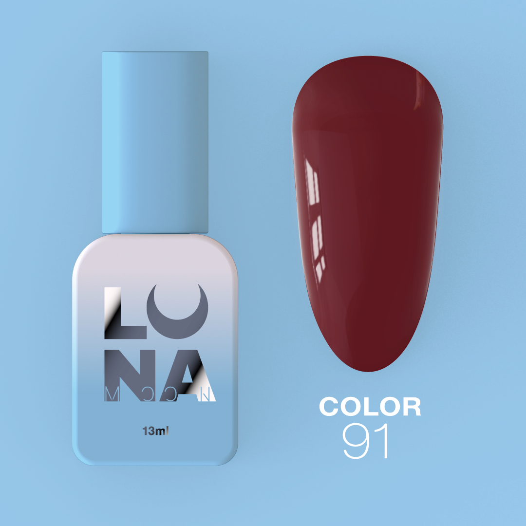 Гель-лак LunaMoon Color No. 91, 13 мл