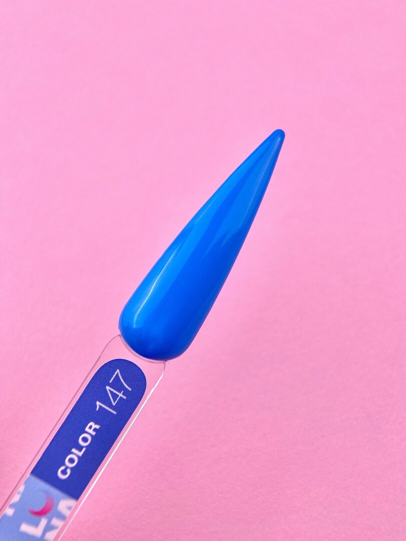 Гель-лак LunaMoon Color No. 147 светло-голубой, 13 мл