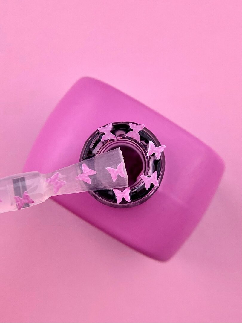Топ для ногтей Butterfly Pink, 13 мл