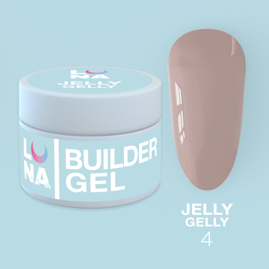 Гель-желе LunaMoon Jelly Gelly No. 4, 15 мл