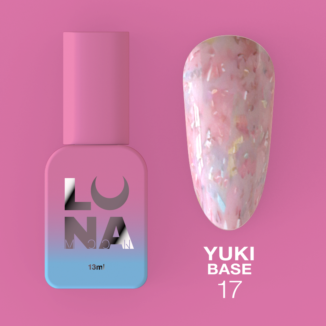 Камуфляжная база LunaMoon Yuki Base No. 17, 13 мл