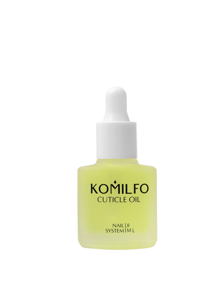 KOMILFO CITRUS CUTICLE OIL — ЦИТРУСОВОЕ МАСЛО ДЛЯ КУТИКУЛЫ С ПИПЕТКОЙ, 8 МЛ