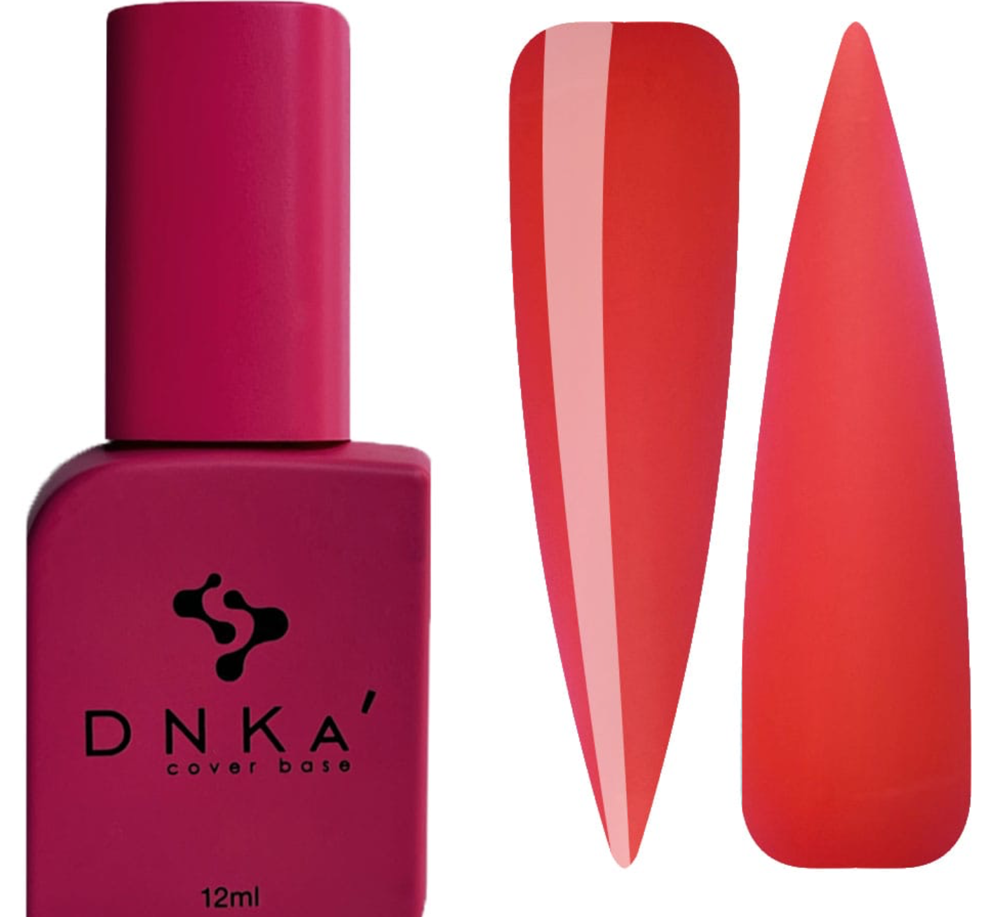 DNKa' Cover Base #0077 Campari (база для ногтей)