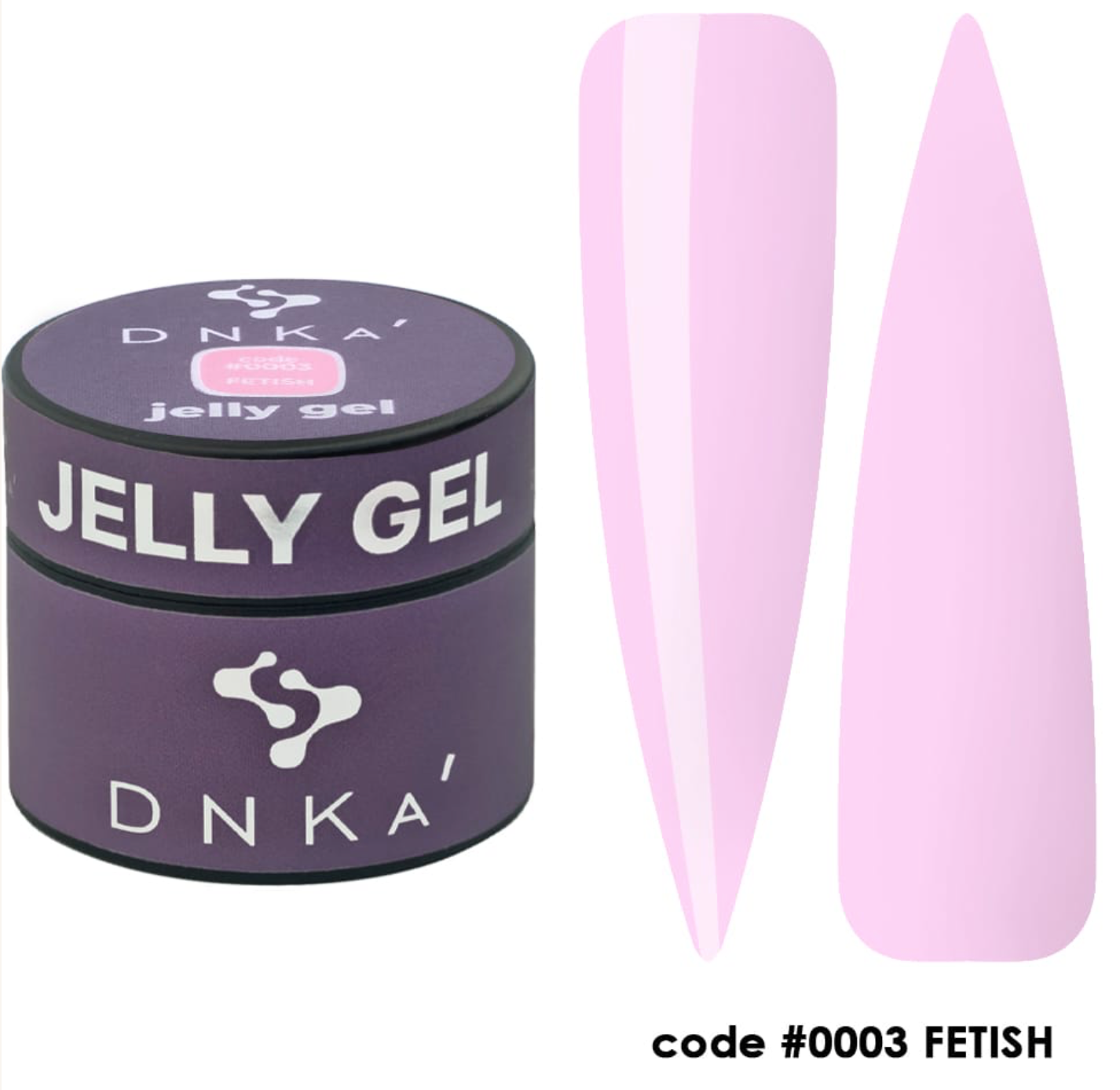 DNKa' Gelly Gel #0003 Fetish (гель для ногтей)