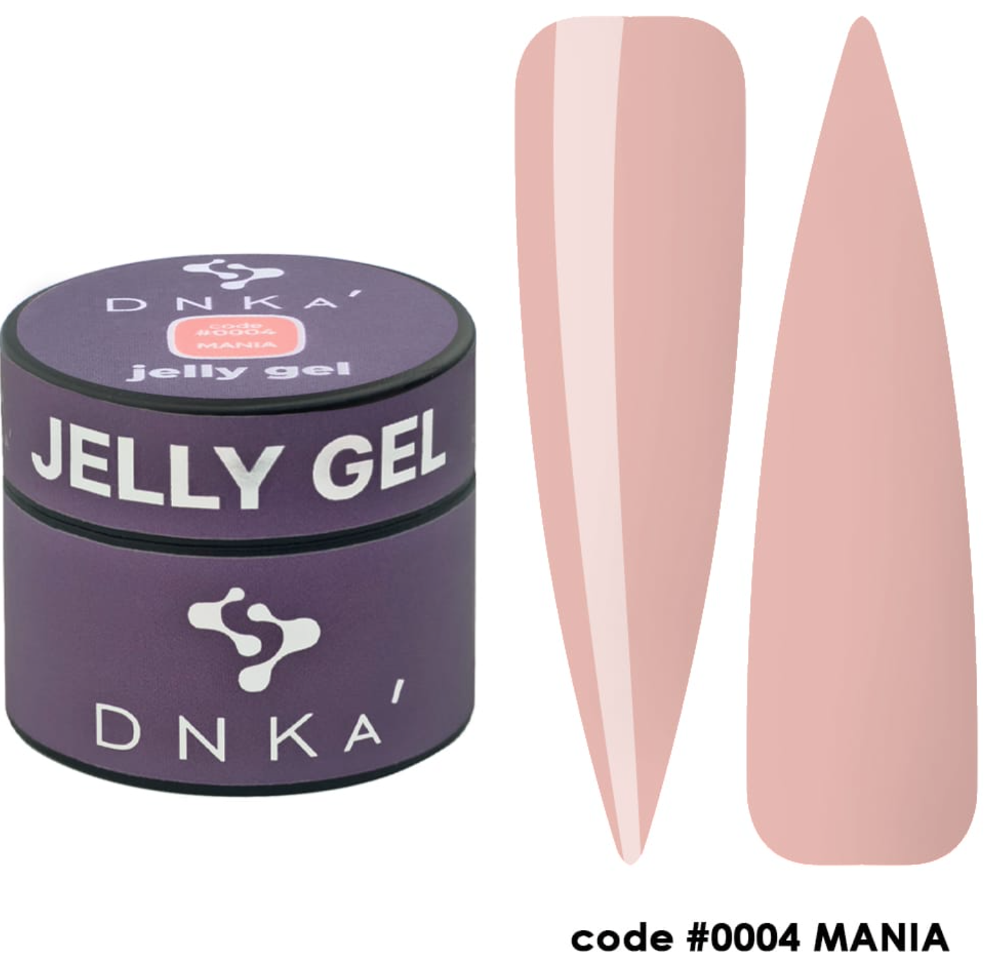 DNKa' Gelly Gel #0004 Mania (гель для ногтей)