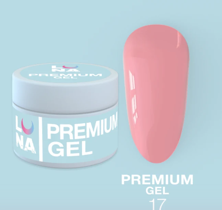 Гель для наращивания Premium Gel № 17