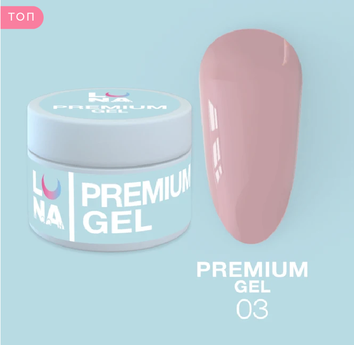 Гель для наращивания Premium Gel № 3, 30 мл