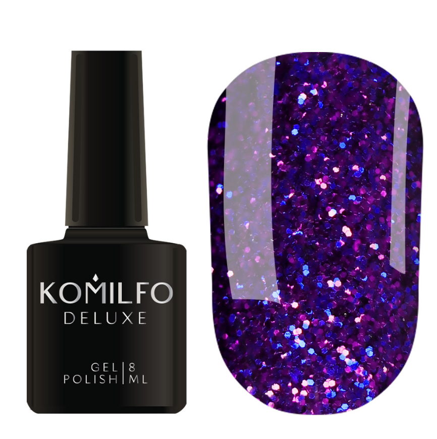 Гель-лак Komilfo Stardust Glitter 005, 8 мл (гель-лак)