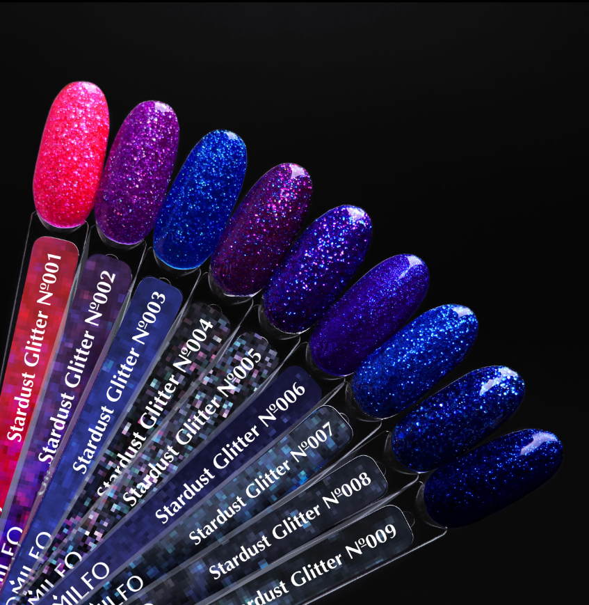 Гель-лак Komilfo Stardust Glitter 006, 8 мл