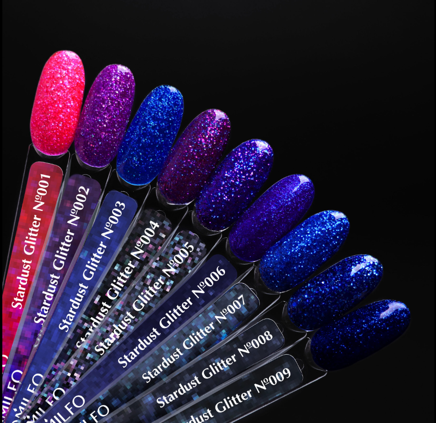 Гель-лак Komilfo Stardust Glitter 008, 8 мл